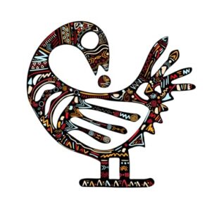 Black Eldering Bird image